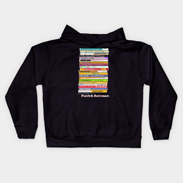 The Sounds of Patrick Bateman ))(( American Psycho Fan Kids Hoodie by darklordpug